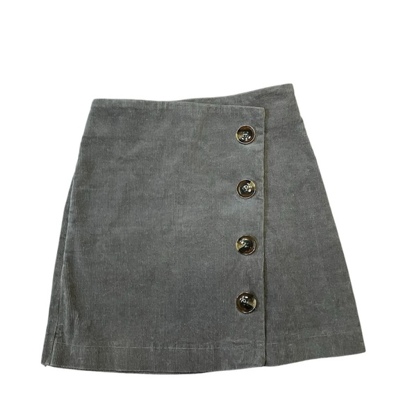 Altar'd State Grey Mini Skirt - Picture 1 of 5